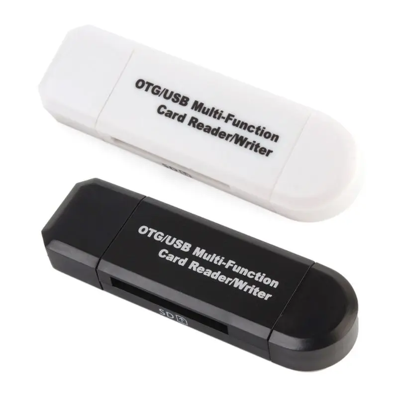 Устройство для чтения карт памяти USB 2,0 Micro OTG SD/SDXC TF кард-ридер адаптер для компьютера