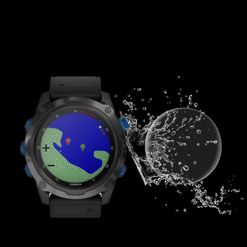 Garmin Descent Mk2 / MK2i 스마트 시계 화면 보호기 커버 보호용 5pcs 소프트 TPU 투명 보호 필름 Smartwatch 가드