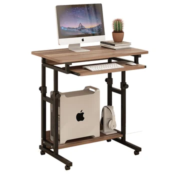

Computer Desktop Table Home Simple Modern Bedside Space Removable Lazy Single Small
