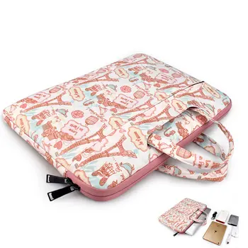 

Waterproof Laptop Bag Women Men Case For Macbook Air Pro 13 14 15 Print Cartoon Bags For Xiaomi Huawei Notebook Handbags Sleeve