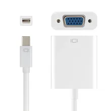 Thunderbolt Display Port dp Mini DP To VGA Adapter Converter Cable for Apple MacBook Air Pro iMac ThinkPad X1 VH99