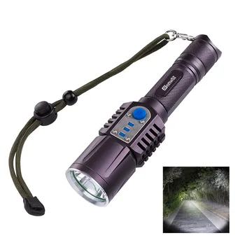 

BRELONG tactical USB multi-function flashlight mobile power super bright LED flashlight 18650 battery