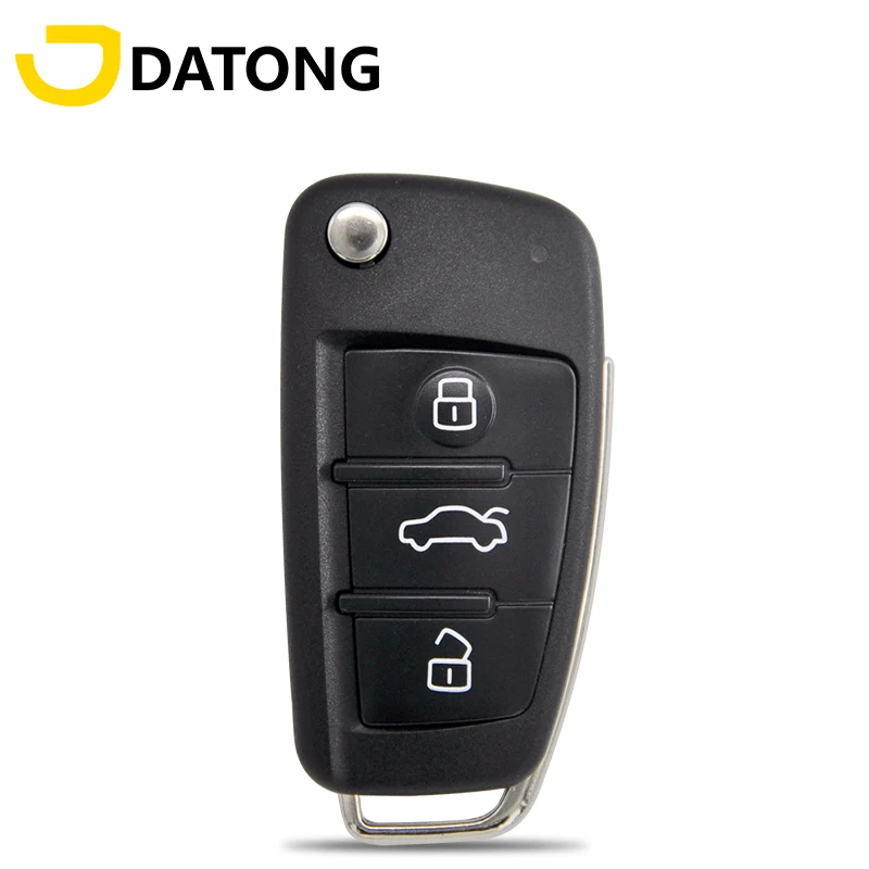 Чехол Datong для автомобильного ключа с дистанционным управлением Audi A2 A3 A4 A6 A6L A8 Q7 TT