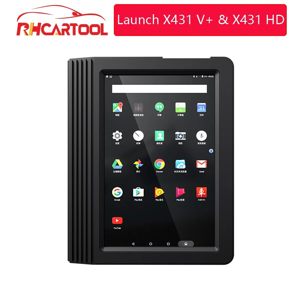 Оригинальный диагностический сканер Launch X431 V + и HD сверхмощный 10 1 дюймовый экран