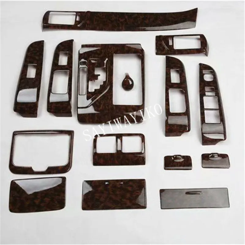 15 шт./компл. ABS панель управления Автомобильный интерьер для Toyota Camry 2012 2013 2014 2015 LHD