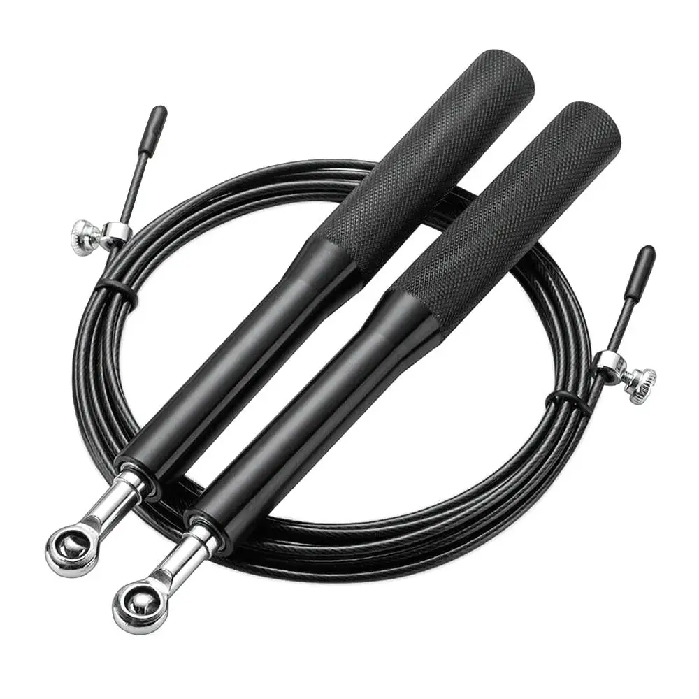

Fitness Skipping Ropes Adjustable Wire Rope Skipping Speed Jump Rope Exercise Workout Boxing MMA Training Crossfit Gym Equipment