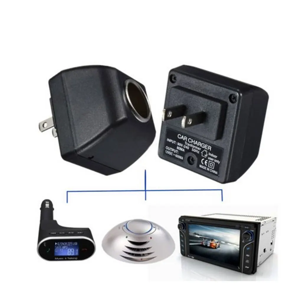 Car Van Charger Power Adapter Cigarette Lighter Socket 240V  To 12V