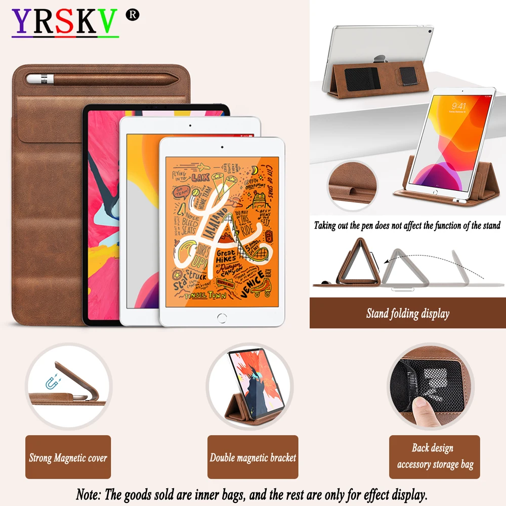 Borsa Pieghevole Per Fodera Di Prodotti Caldi Per Apple Ipad 9.7 10.2 10.5 10.9 11 12.9 Pollici Samsung Galaxy Tab S/A Huawei Matepad Pro Series