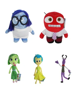 

High Quality Pixar Movie Plush Toys Sadness Fear Joy Disgust Anger Soft Stuffed Toys Doll Inside Out Toys For Kids