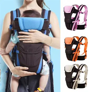 

Baby Carrier Infant Ergonomic Sling Backpack Front Back Chest 4 Position Baby Carrier for Mother and Father