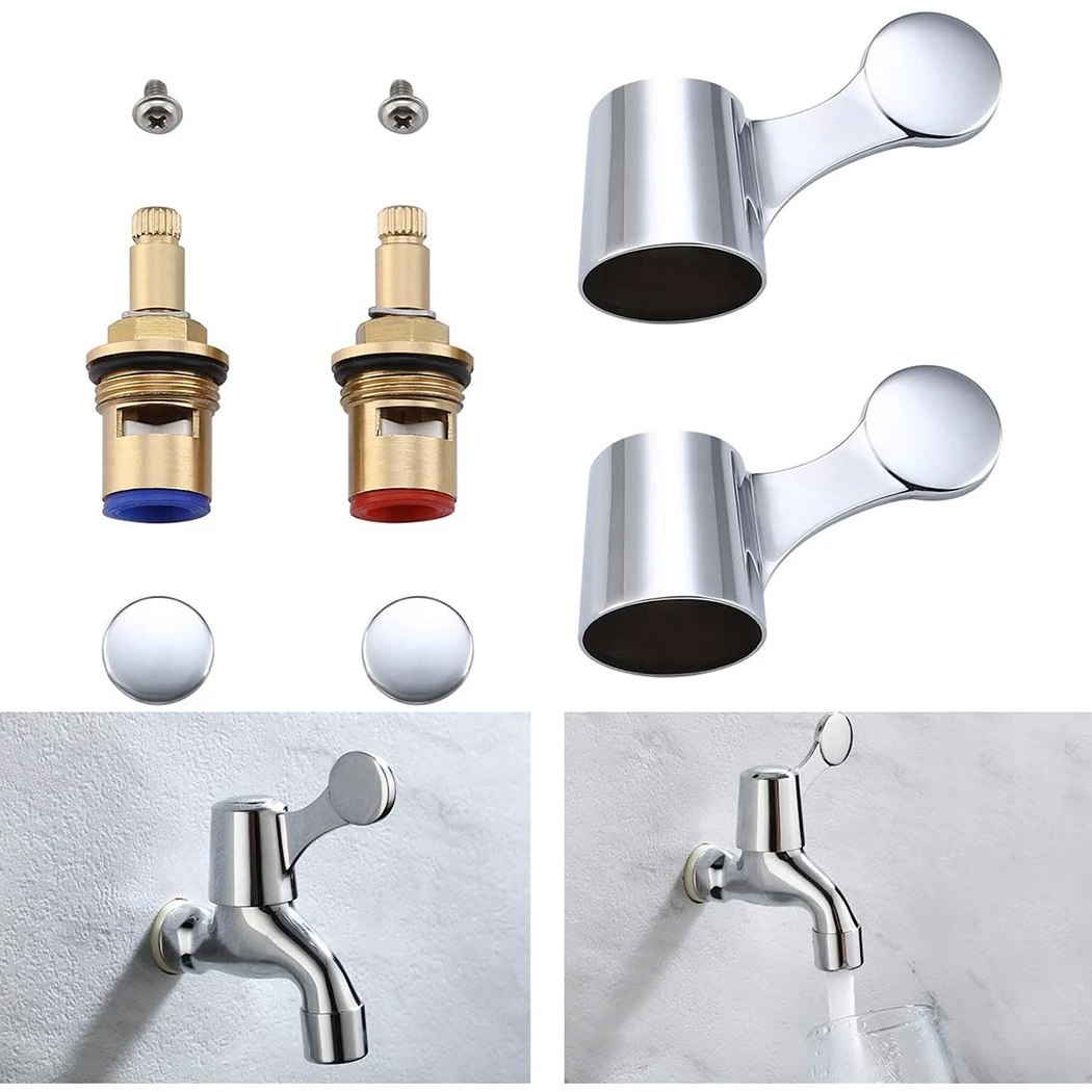 de conversión de de grifo de reemplazo, palanca de lavabo con cartucho de tornillo para cocina, baño, accesorios grifos|Cartuchos de grifo| - AliExpress