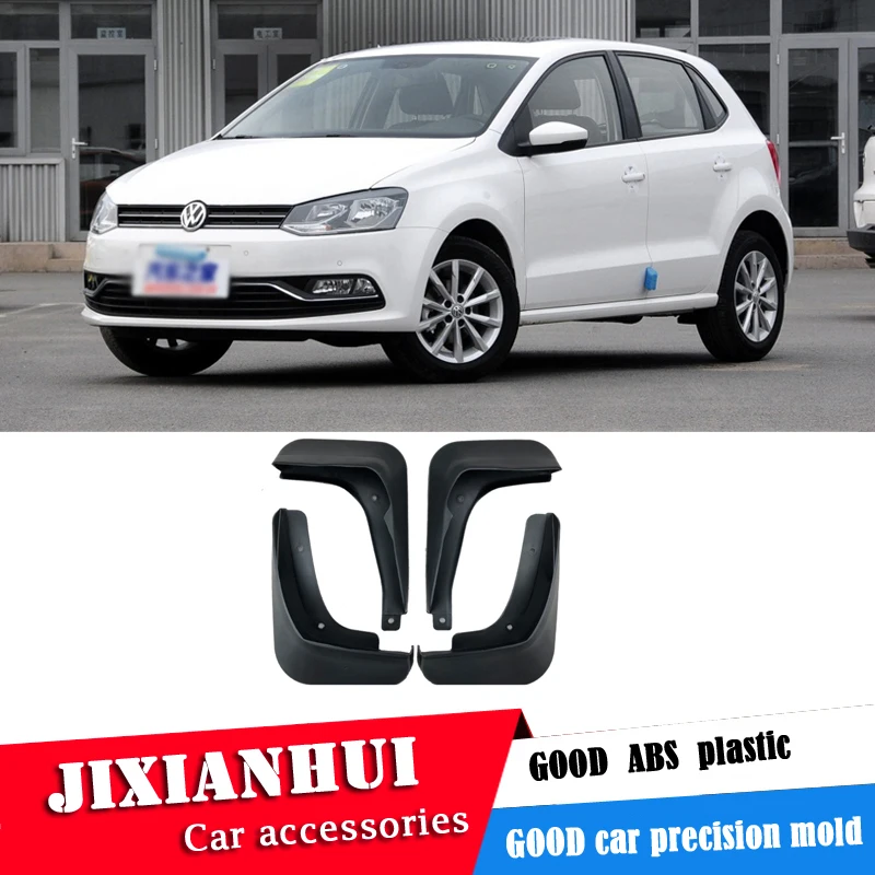 Для Volkswagen POLO- Брызговики передние с цветом и задние брызговики крыло брызговиков модифицированные специальные