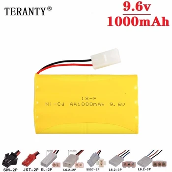 

(H Model ) 9.6v 1000mah NiCD Battery For Rc toys Car Tanks Trains Robot Boat Gun Ni-CD AA 700mah 9.6v Rechargeable Battery
