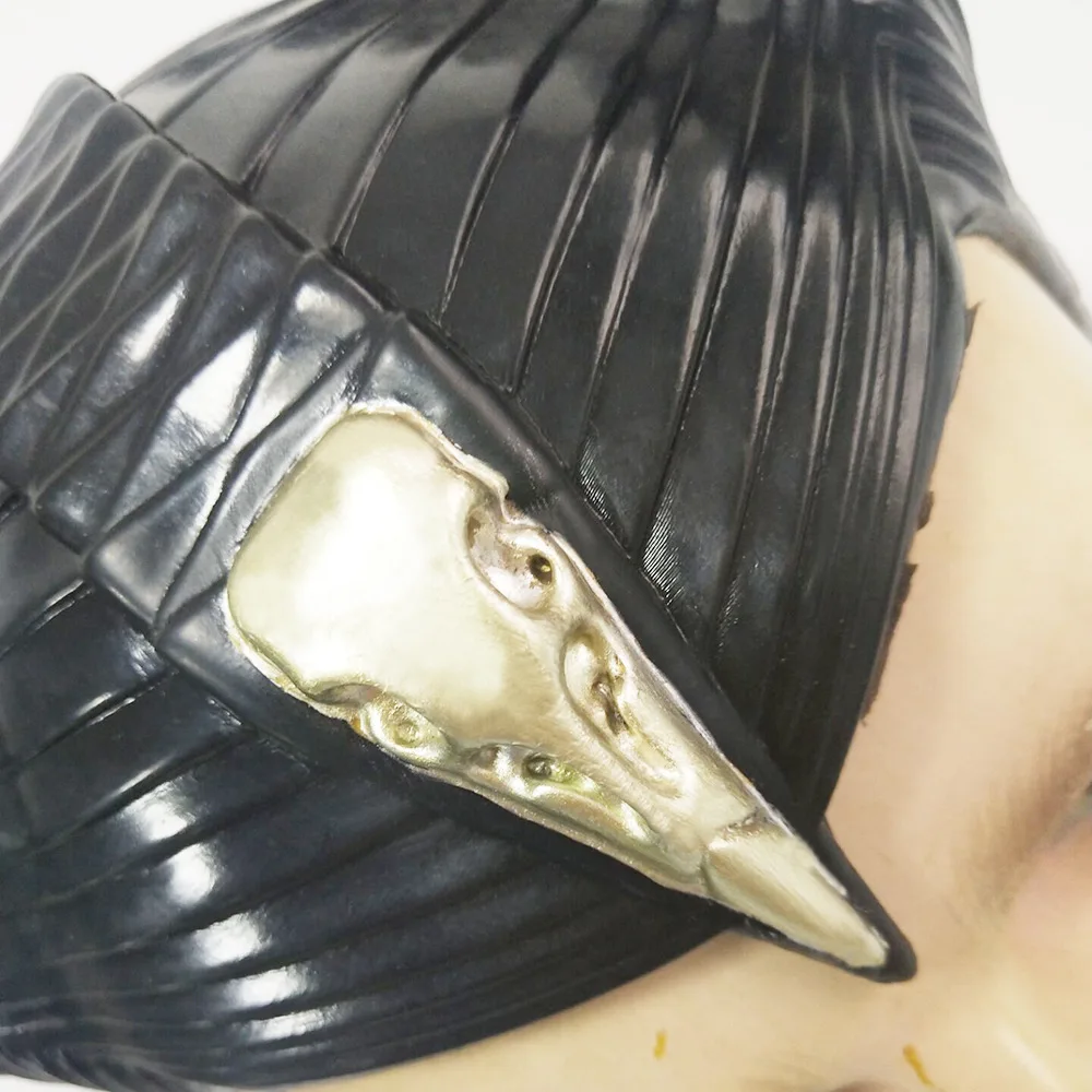 Maleficent: Mistress of Evil cosplay Prop Maleficent головные уборы ПВХ Роговая маска реквизит для Хэллоуина головные уборы шлем вечерние Black queen