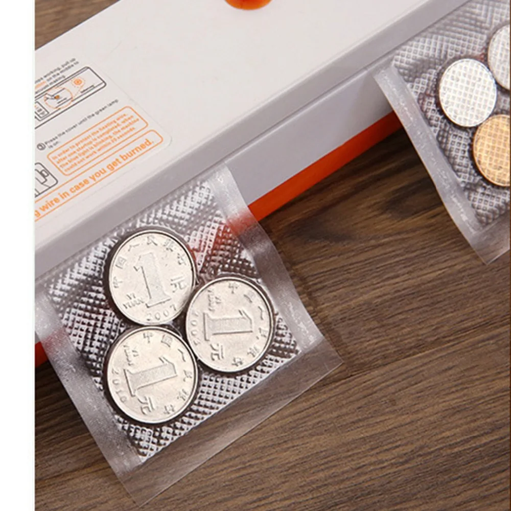 Высококачественный рулонный вакуумный мешок прозрачные пищевые пакеты для