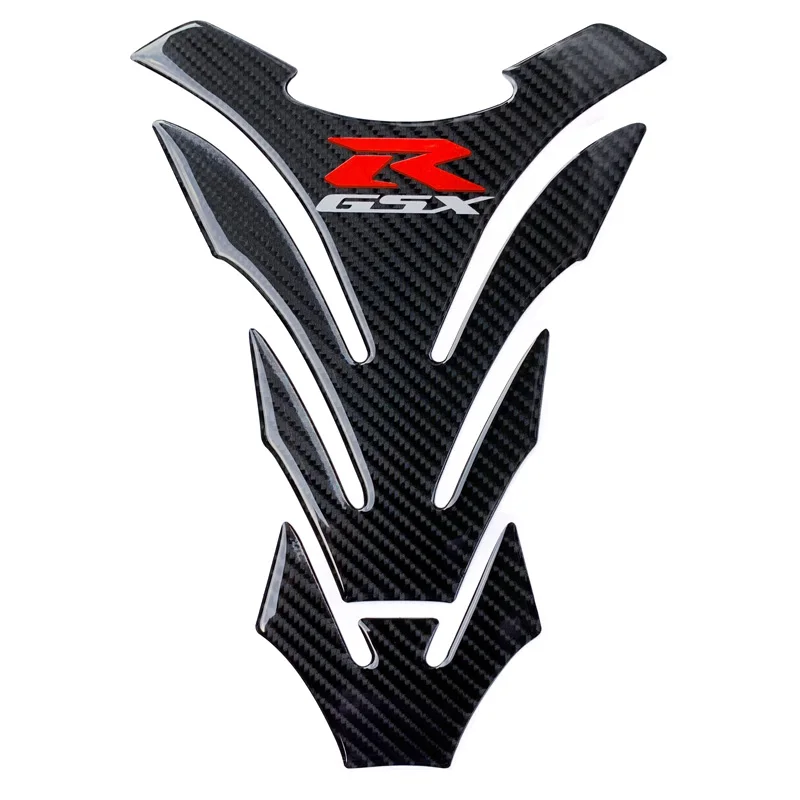 Мотоцикл GSX-R бак Кепки Pad передний конец верхний зажим углеродного Стикеры наклейка набор для Suzuki GSXR750 600 2006-2010 - Цвет: 3