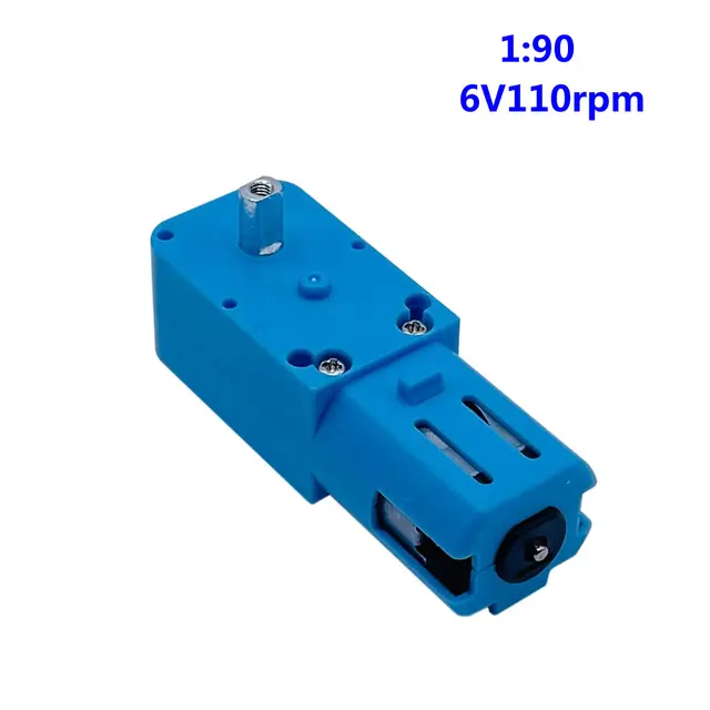 Dc3V-6V Dc Gear Motor Tt 1: 48/1: 90 Erős Mágneses 2 Kerék Négykerék-Meghajtó Intelligens Autó Robot Gumi - Image 6