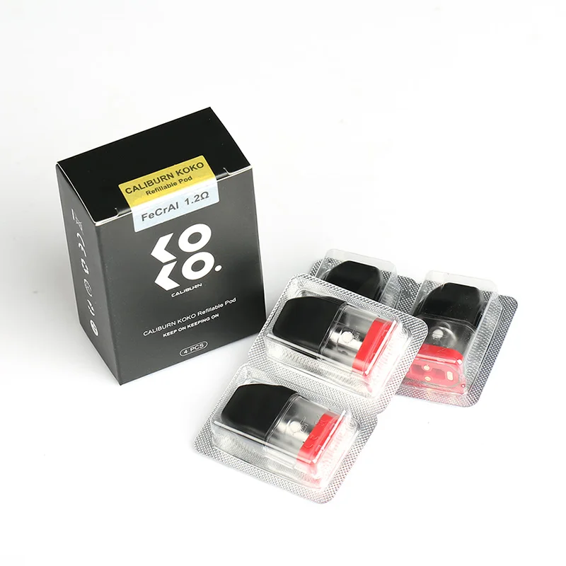 UWELL, 5 упаковок, картридж calibung Pod, 2 мл, емкость 1,2 Ом, многоразовый, подходит для calibung KOKO calibung Pod system
