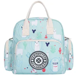 Sac à dos multifonction étanche en Nylon pour maman et bébé, sacoche à couches pour voyage en plein air, grande capacité, 33x27x15CM 