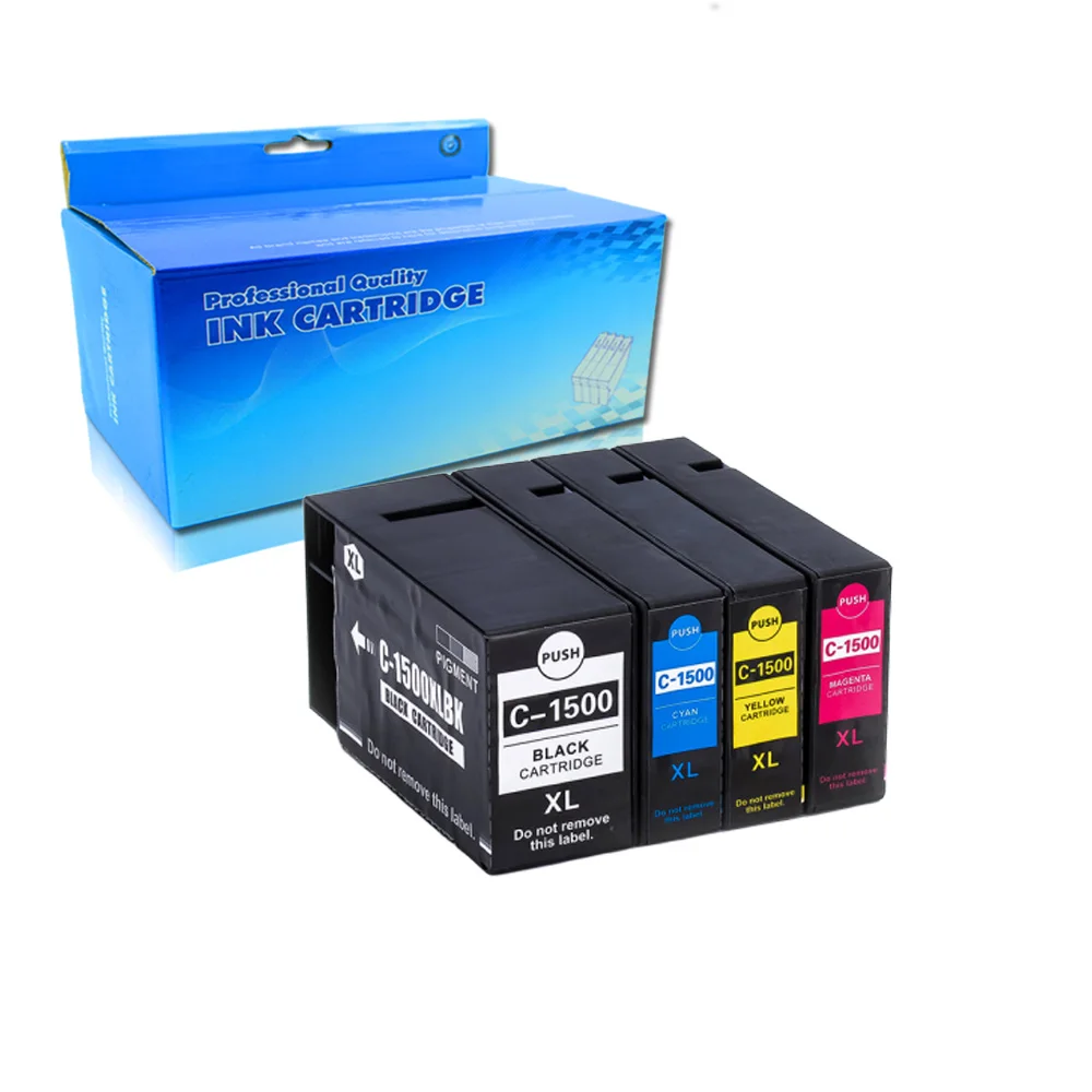 4x совместимый с европейскими PGI-1500 XL MB2050 MB2300 MB2350 чернильный картридж Maxify для Canon