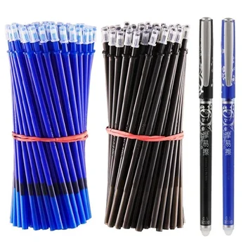 

Erasable Pen Set Washable Handle Black Blue Ink Writing Gel Pen Rollerball Pens For School Office Stationery Supplies 04069