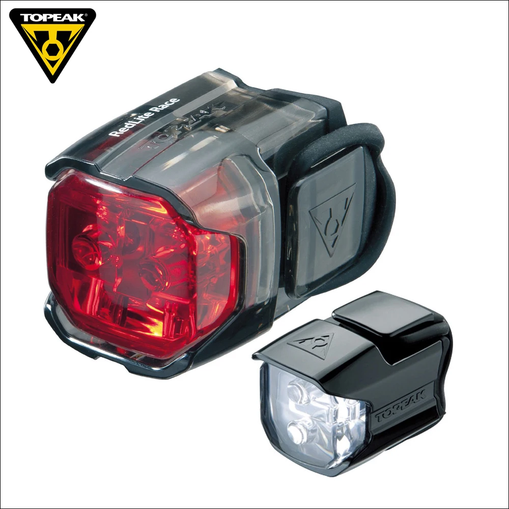 Фонарь велосипедный Topeak whiteelite TMS065 Передний фонарь для крепления на руль REDLITE TMS066