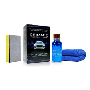 

9H Car Nano Coating Kit Waxing Liquid Scratch Resistant Paint Care