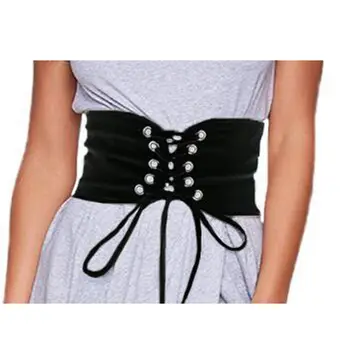

Brand New Corset Wide Polyester Slimming Body Belts for women Elastic High Waist Belts female ceinture Coummerbunds