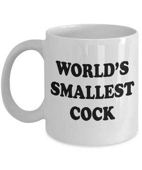 

Funny Mug 11oz World's Smallest Cock Gifts Funny Coffee Mugs for Men Friends