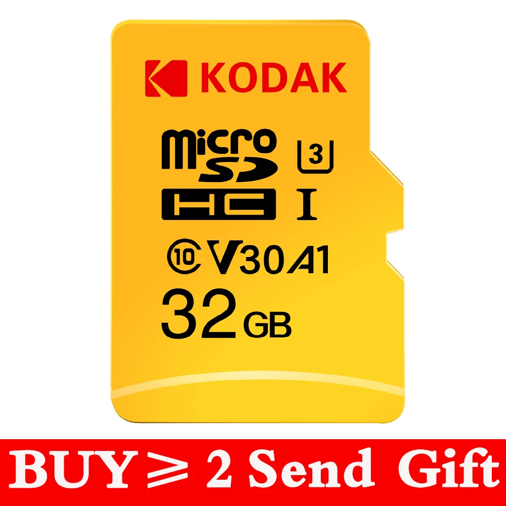 8gb micro sd card Original Kodak 512GB Micro SD Card Class 10 16G 32G 64GB U3 4K High Speed Cartao De Memoria Flash Memory TF128gb Mecard C10 1TB best memory card Memory Cards