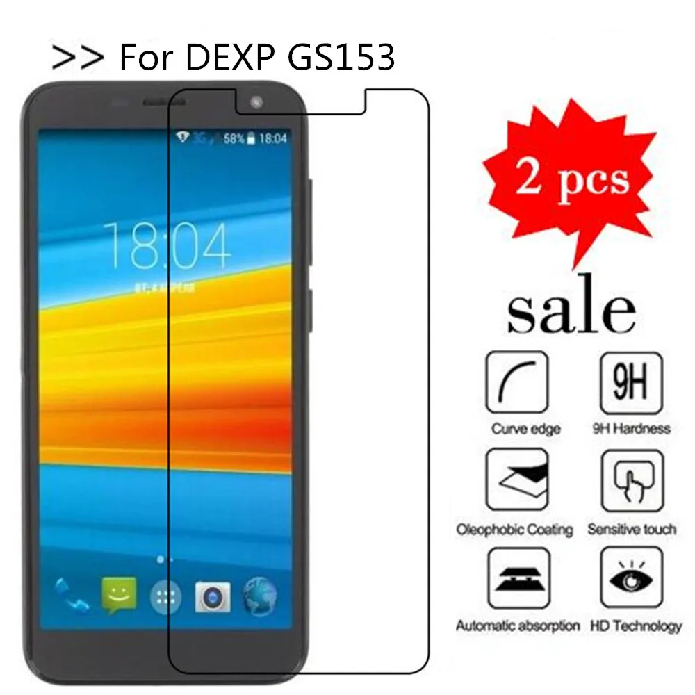 

Tempered Glass For DEXP GS153 Screen Protector Premiun Phone Protection Film Case For DEXP GS153 Tempered Glass