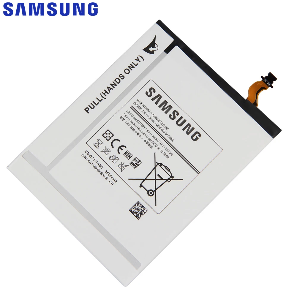 Оригинальная Аккумуляторная батарея SAMSUNG фотосессия телефон Samsung Tab3 Lite 3600