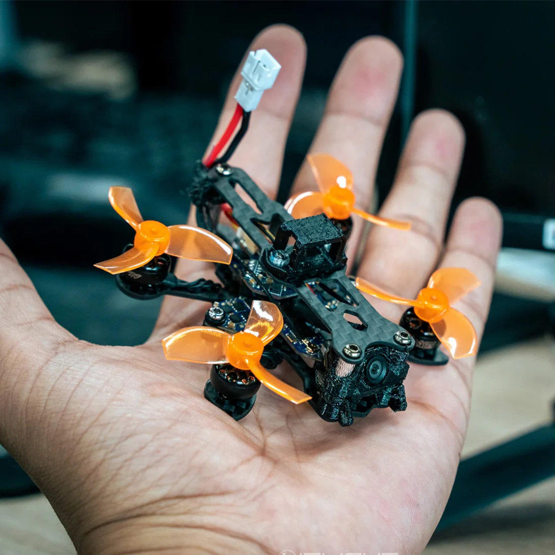 IFlight Baby Nazgul Nano SucceX F4 1S 5A AIO 50mW Runcam Atom 800TVL XING 0802 20000KV 1S Brushless FPV Nano Drone Quadcopter