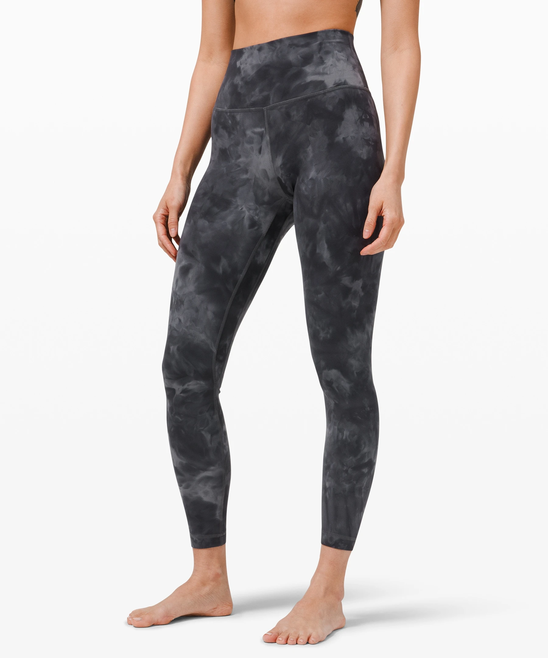 Lulu Women High Waist Tie Dye Sports 