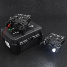 WADSN Airsoft DBAL-A2 Red Dot IR Laser Anblick Tactica Dbal PEQ15 Volle Metall Laser Armas LED Strobe Taschenlampe Waffe Scout licht