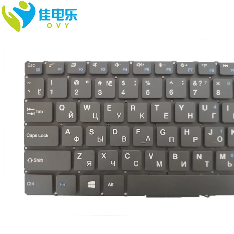 Клавиатура для ноутбука OVY RU для DEXP для Navis P100 P/N: JM290 K649 YJ-522 YXT-NB93-54 MB2904005 YXT-NB93-52 MB2904002 YXT-NB91-25