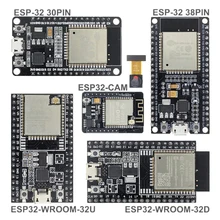 1 pedaço placa de desenvolvimento placa de núcleo ESP32 V4 ESP32-DevKitC ESP32-WROOM-32D