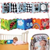 Baby Bed Cloth Books Early Learning Develop Cognize Educational Reading Toy 0-12 Months Infant Newborn Puzzle Fabric Book игрушк 1