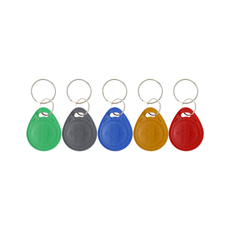 ORIGINAL  100Pcs/lot 125khz RFID EM4100 TK4100 Tags Only Access Control RFID Card Keyfobs Keychain ID Card Re