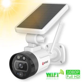 

Hfwvision solar camera wifi cctv camera with solar battery powered Surveillance camera security beveiligings camera buite...