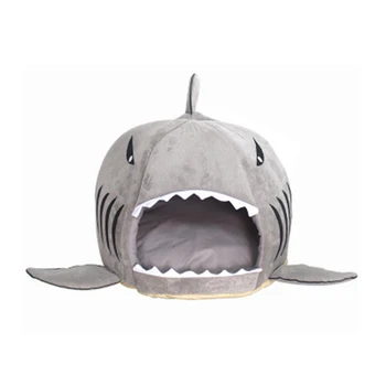 

Cartoon Cat House Semi-enclosed Cat House Kennel Pet Supplies Removable And Washable Cat Sleeping Bag Cat Bed Pet Supplies