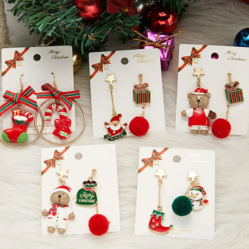 Jewels Hours Christmas Eve 2022 Wholesale Christmas Earrings Merry Christmas Decor Navidad Jewelry Christmas  Ornaments Xmas Christmas Gifts Happy New Year 2022|Pendant & Drop  Ornaments| - Aliexpress