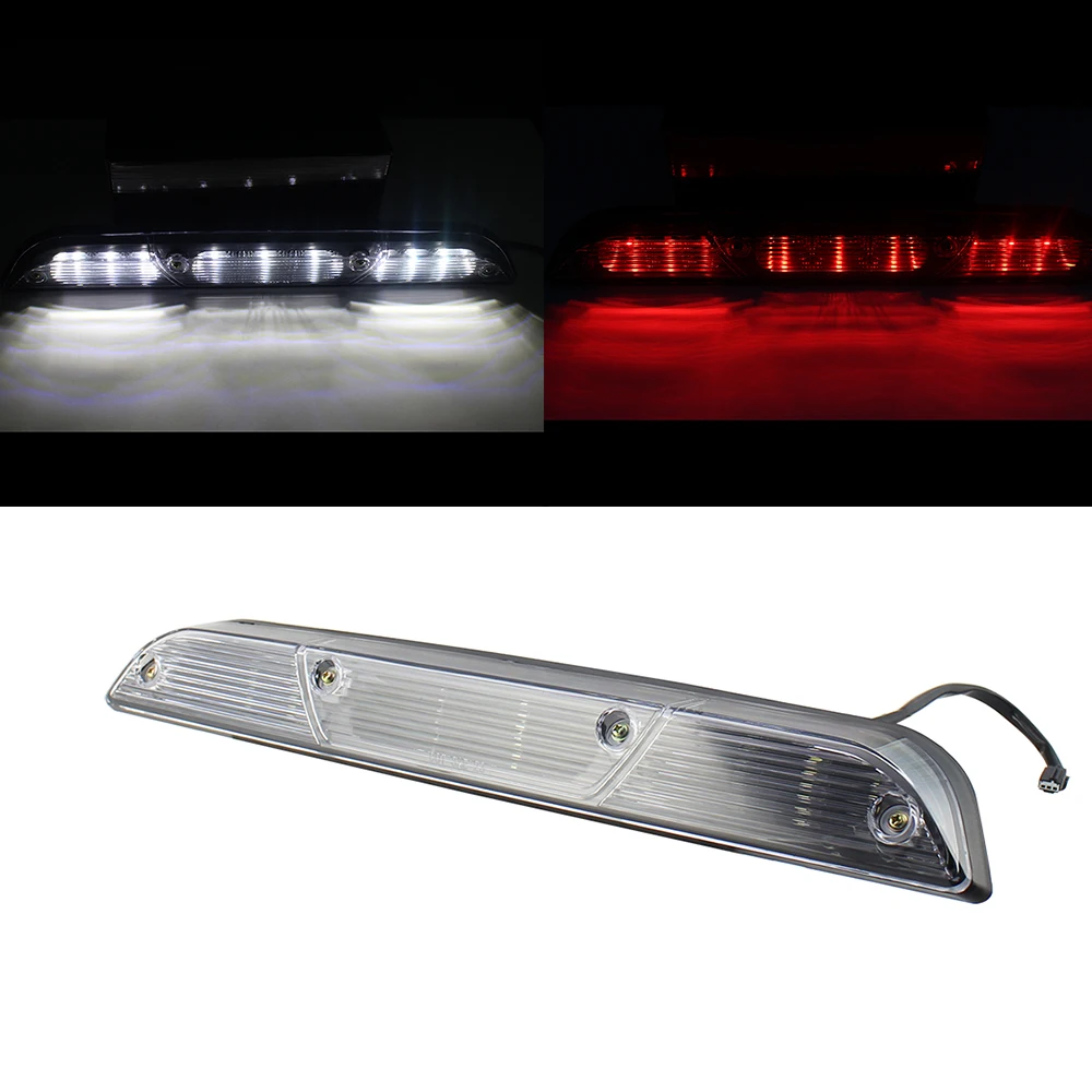 Для FORD F150 светодиодный третий тормоз задний 3-й стоп грузовой светильник Clear somked