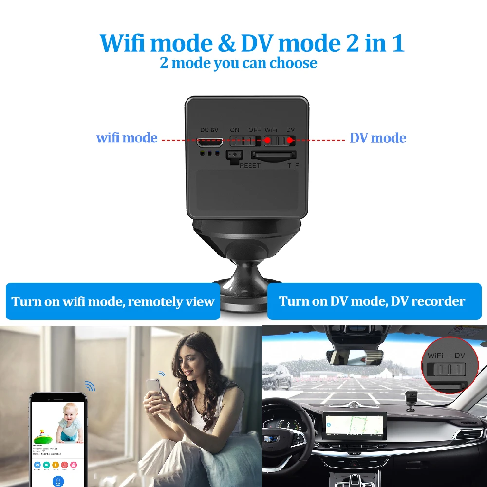 Vstarcam 1080P мини камера Wifi CB73 ip перезаряжаемая батарея видеонаблюдения ИК