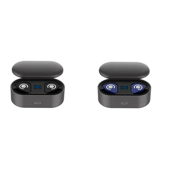 

Bluetooth 5.0 Earphone M9 TWS Wireless Headphones 8D Stereo Wireless Earbuds HiFi Bass Headset with Dual Microphones