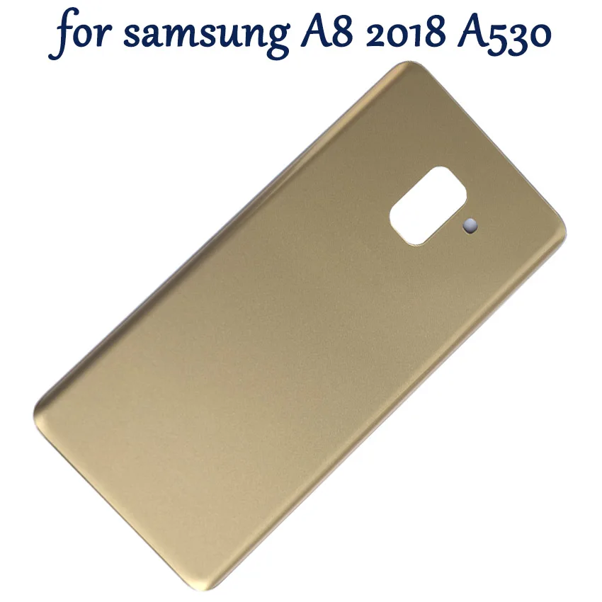 10 шт. чехол на заднюю панель для samsung Galaxy A8 A530 A530F SM-A530N задняя крышка на заднюю дверь с наклейкой