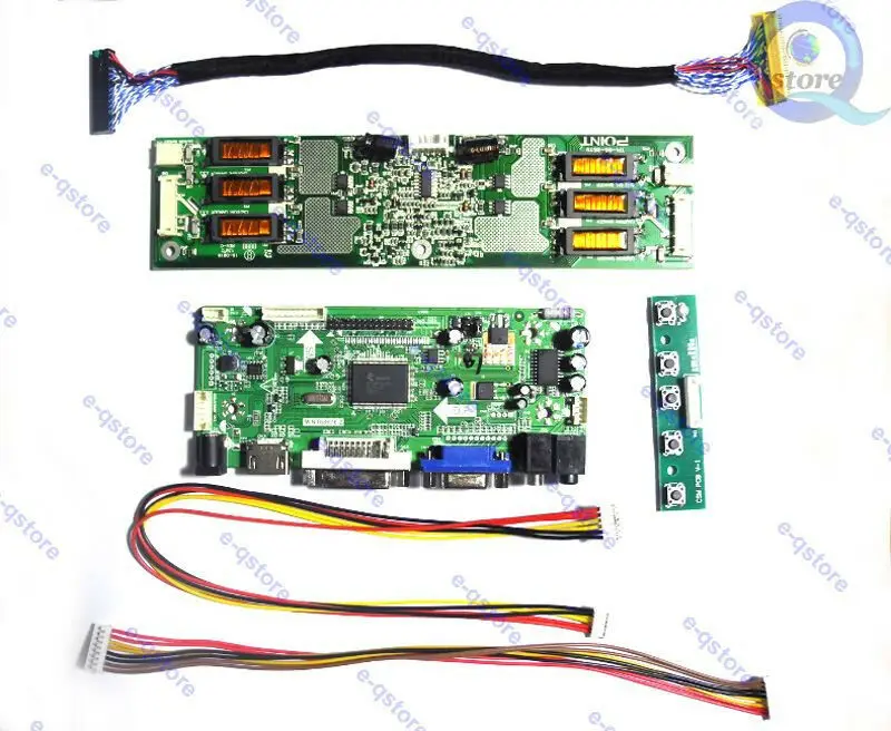 E-qstore: преобразование ЖК-дисплей M201EW02 V.0 V0 1680X1050 Экран Панель в монитор-инвертор Lvds