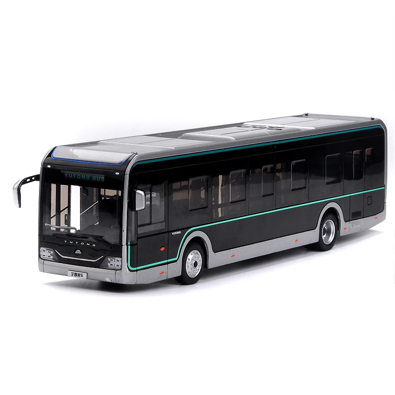 1:42 литая модель для автобуса Yutong U12 Z0A (с подсветкой) игрушка из сплава миниатюрные