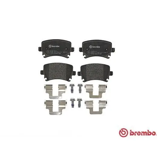 Колодки дисковые з.\ Audi A3 диск 16" 03, VW Touran диск 15" 03