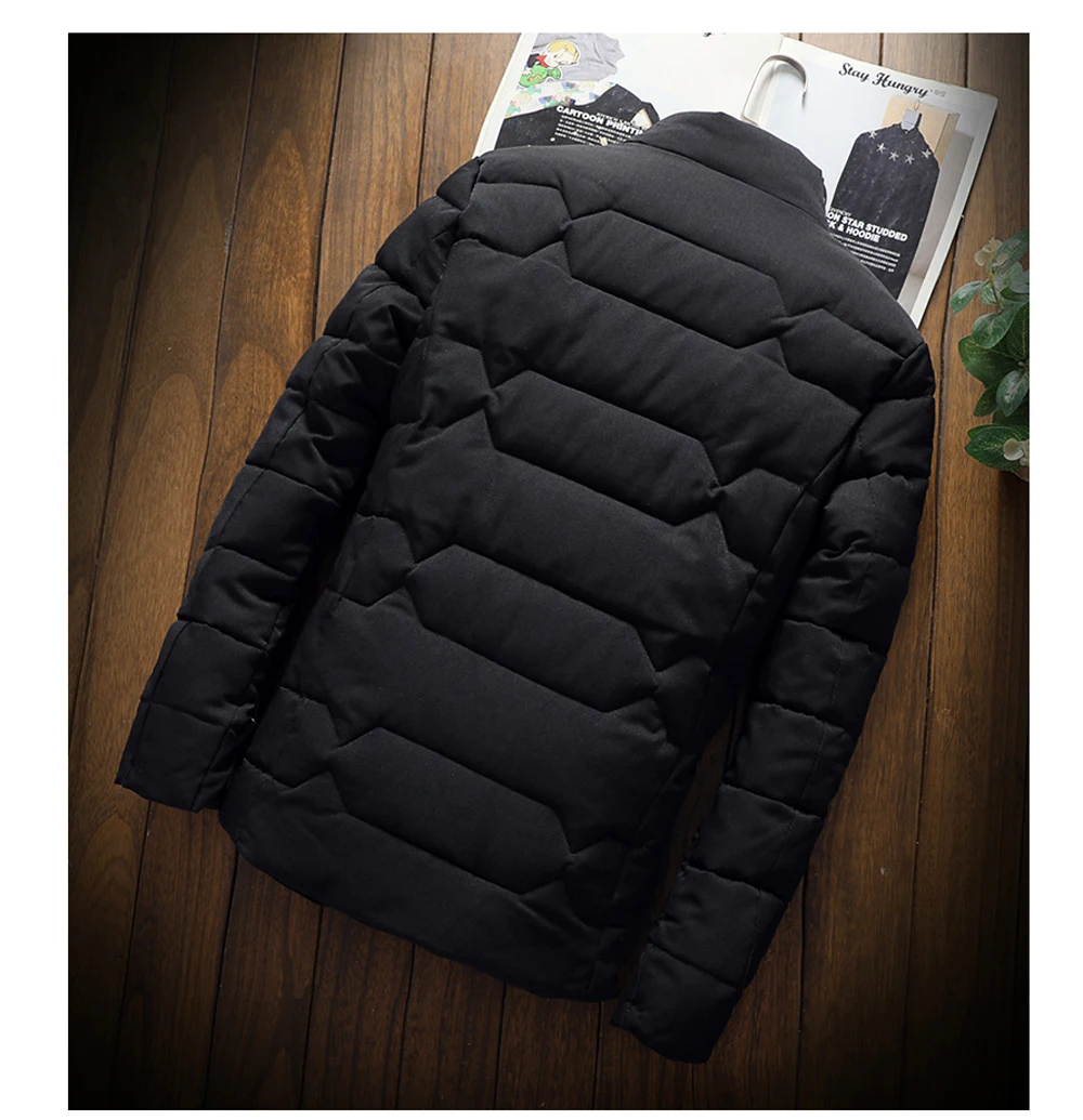 DIMUSI Winter Mens Jacket Fashion Men Cotton Thick Warm Parkas Coats Male Casual Windbreaker Thermal Sportwear Slim Jackets